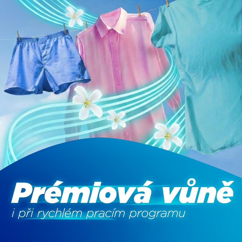 Coccolino Wonder Wash Speed Clean prací gel (1,48 l)