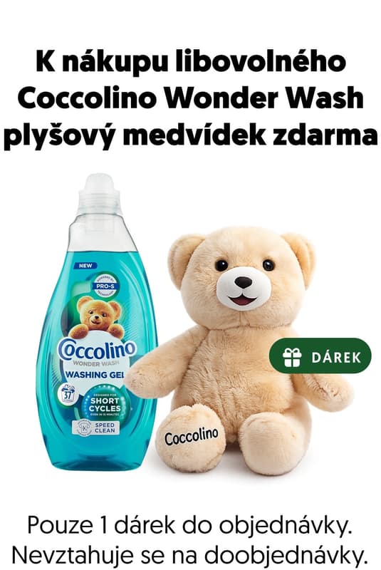 Coccolino Wonder Wash Speed Clean prací gel (1,48 l)
