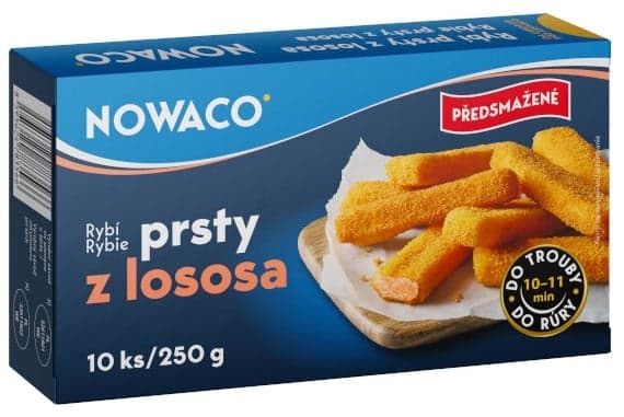 Nowaco Salmon fish fingers