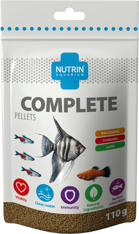 Nutrin Aquarium complete pellet food for aquarium fish