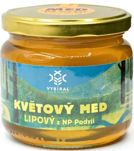 Rodinné včelařství Vybíral Linden flower honey from Podyjí National Park