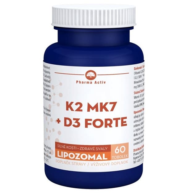 LIPOZOMAL K2 MK7+D3 forte tob.60