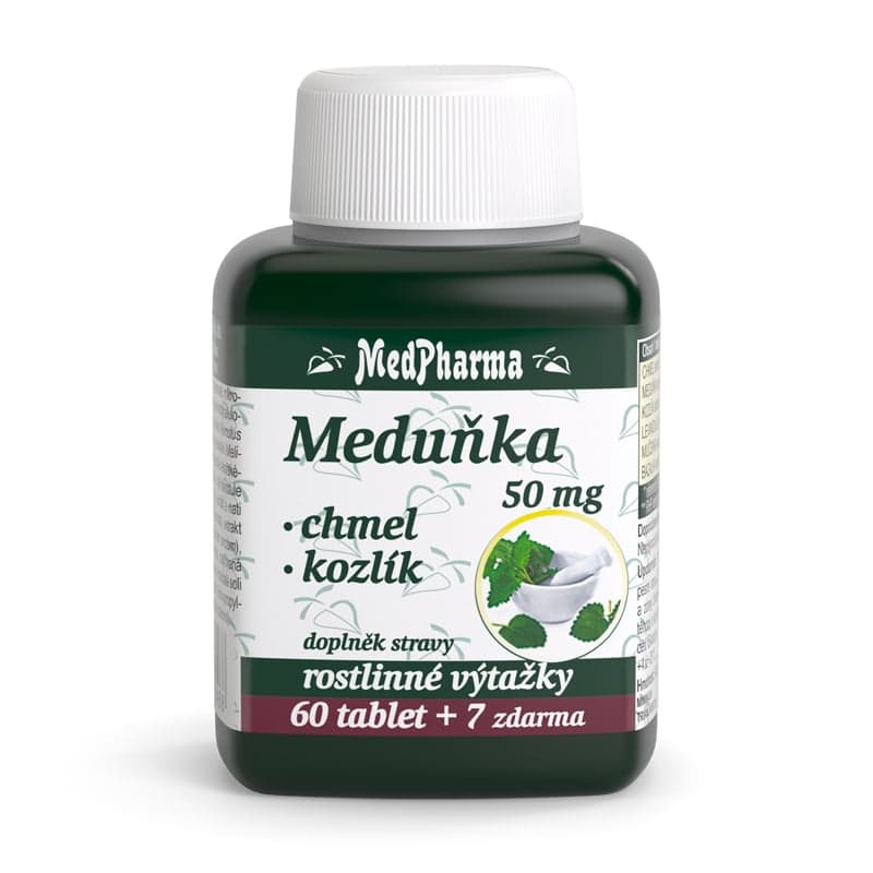MedPharma Lemon balm+hops+valerian tbl.67