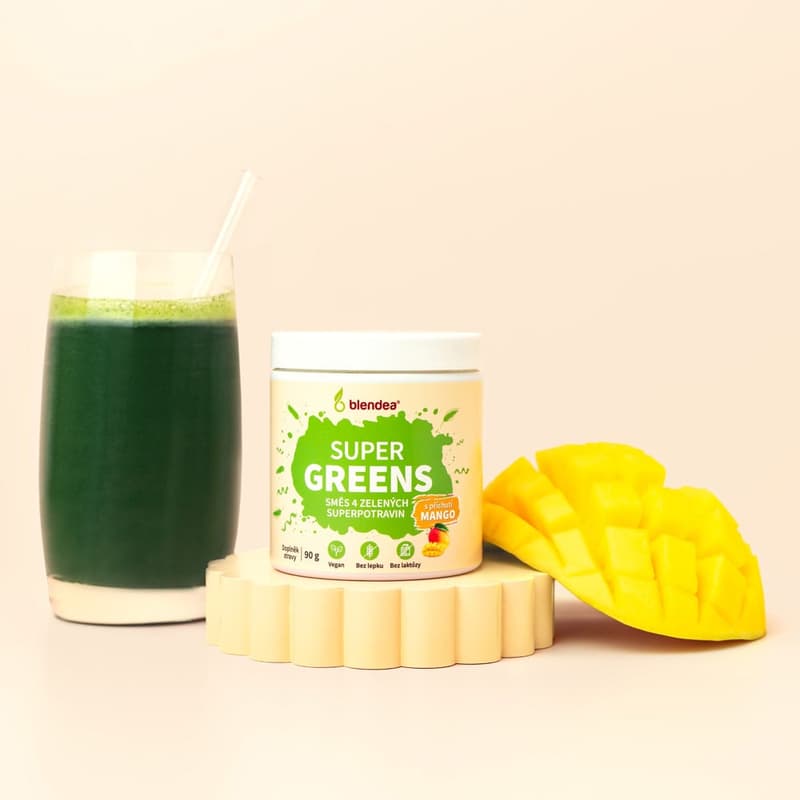 Blendea Super Greens mango 90g