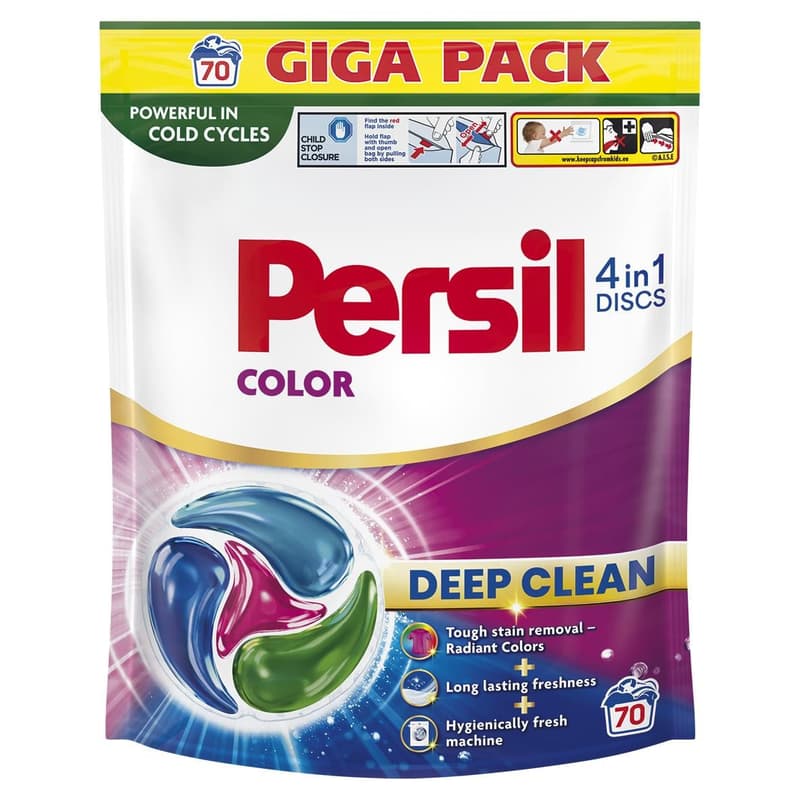 Persil Deep Clean 4v1 Discs Color prací kapsle
