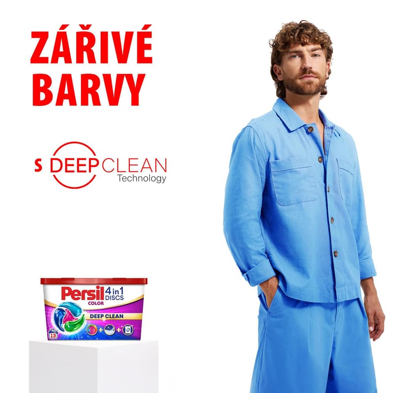Persil Deep Clean 4v1 Discs Color prací kapsle
