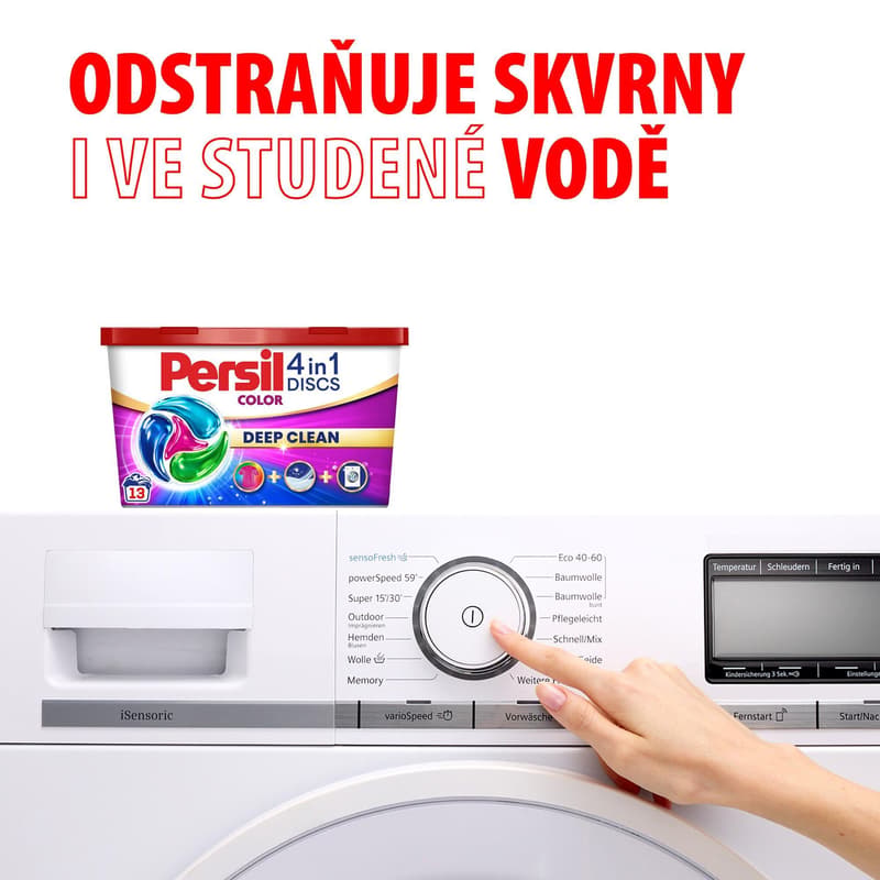 Persil Deep Clean 4v1 Discs Color prací kapsle