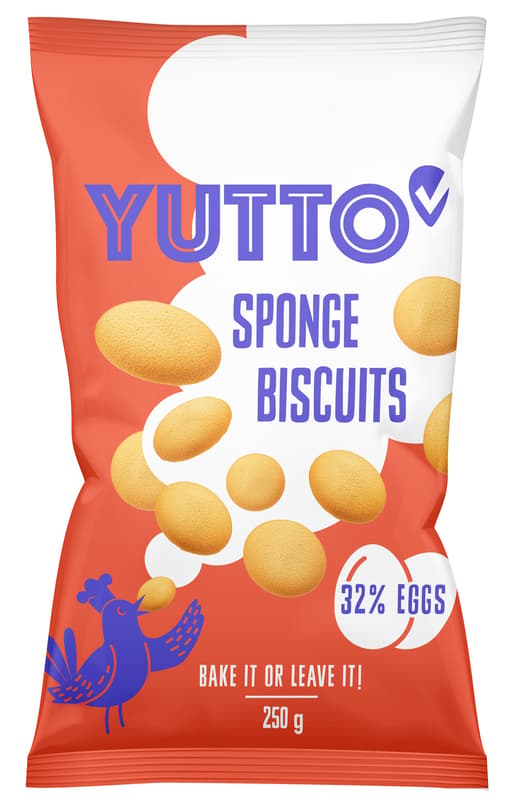 Yutto Sponge biscuits