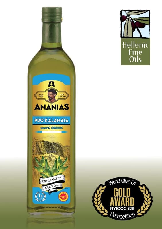 Ananias PDO Kalamata extra panenský olivový olej