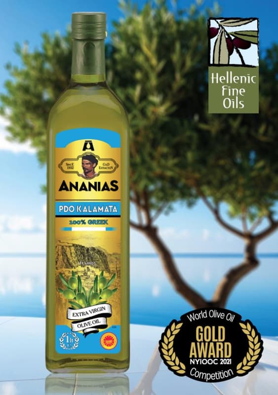 Ananias PDO Kalamata extra panenský olivový olej