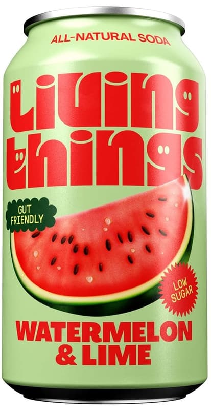 Living Things Watermelon and lime lemonade