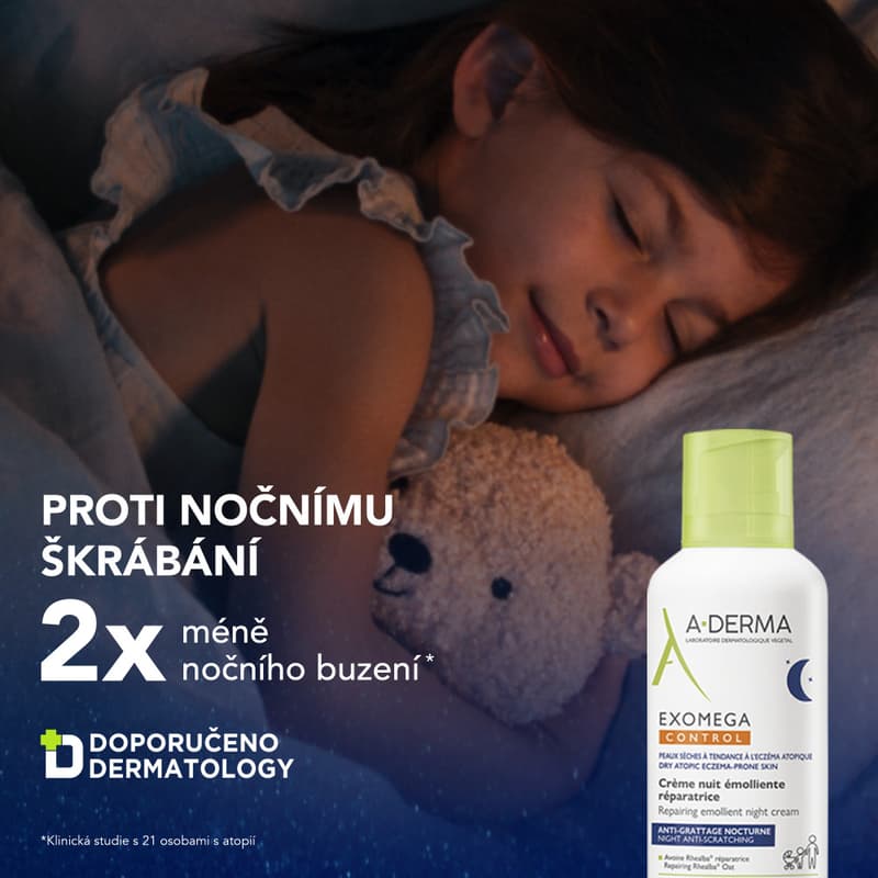 A-DERMA Exomega CONTROL Emollient night cream 400ml
