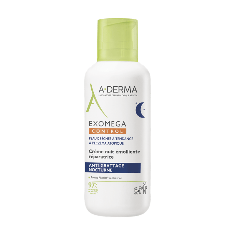 A-DERMA Exomega CONTROL Emollient night cream 400ml