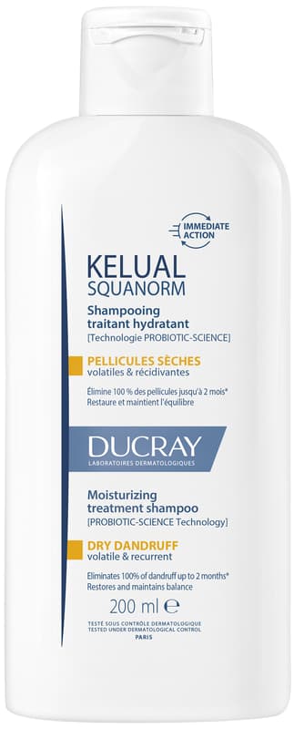 DUCRAY Kelual Squanorm Shampoo hyd.dry dandruff 200ml