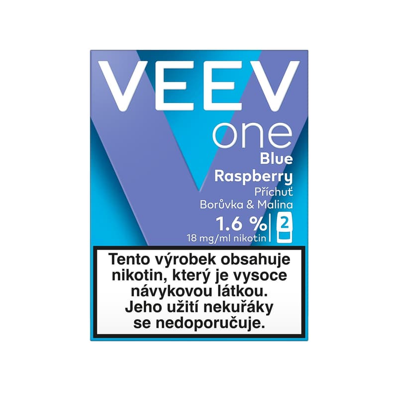 Veev One Blue Raspberry – 2 e-cigarette pods