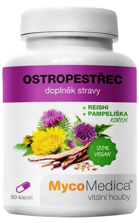MycoMedica Ostropestřec cps.90