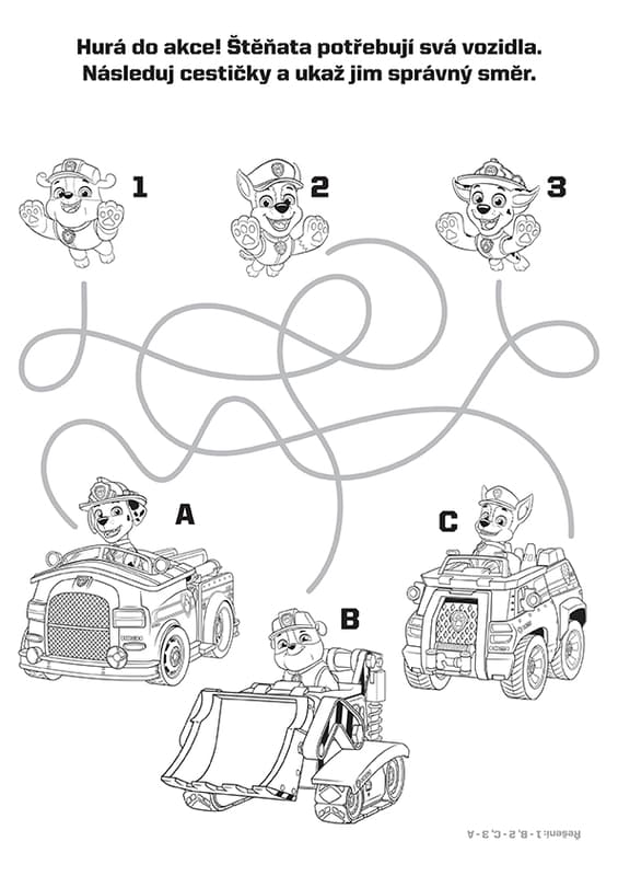 JIRI MODELS Glittery Scratch-Off Pictures Paw Patrol
