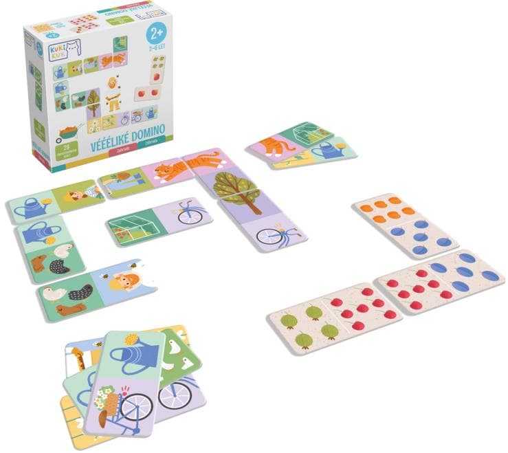 KukiKuk Véééliké domino Zahrada