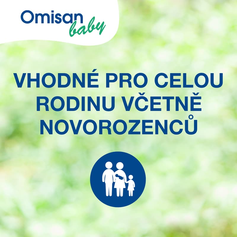 Omisan baby oční kapky pro novorozence a děti 50ml