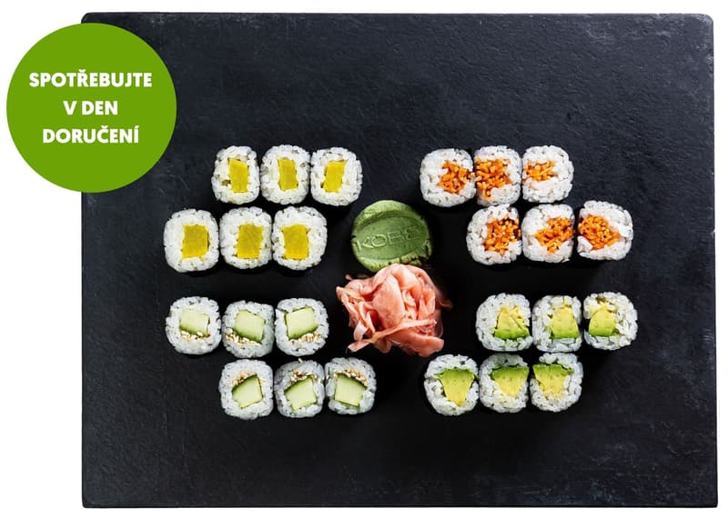 Kobe Hosomaki set vegetarian