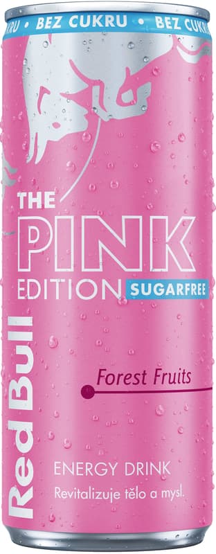 Red Bull Pink Forest Fruits Sugarfree