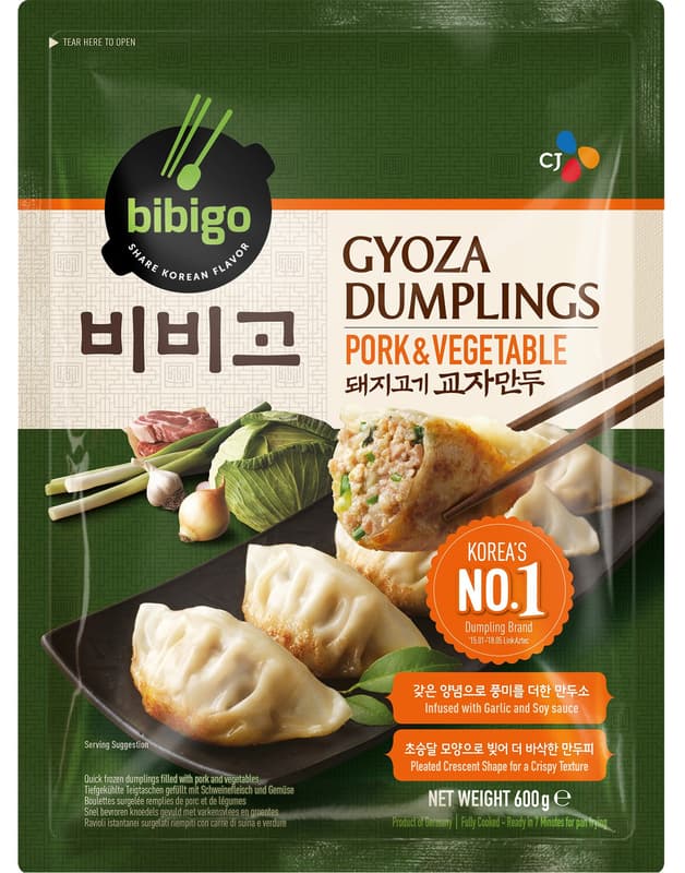 Bibigo Gyoza pork and vegetables