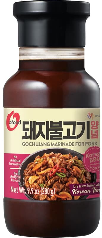 O'FOOD Korean BBQ Marinade Gochujang Bulgogi