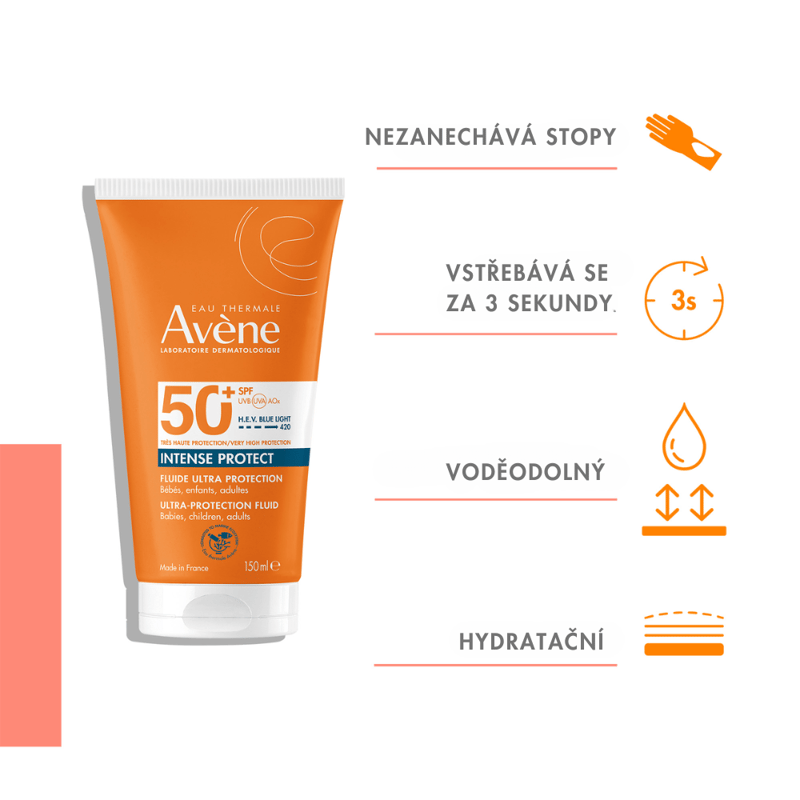 AVENE Intense Protect Ultra fluid SPF50+ 150ml