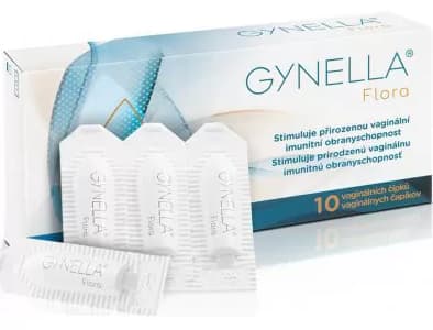 GYNELLA Flora 10 vaginálních čípků
