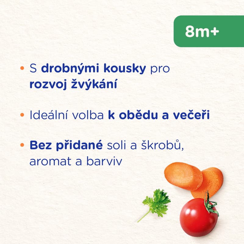 Sunar Příkrm rizoto s kuřetem a rajčaty