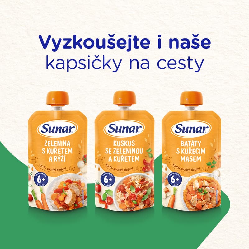 Sunar Příkrm rizoto s kuřetem a rajčaty