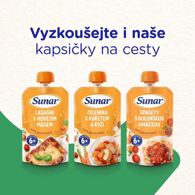 Sunar Příkrm stroganoff s hovězím a rýží