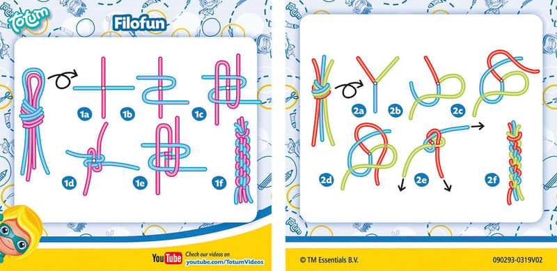 Totum Filofun Glitter Knitting Tubes
