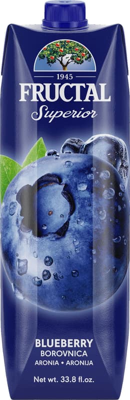 Fructal Blueberry and Aronia nectar