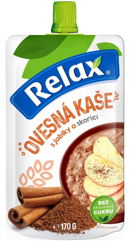 Relax Pocket oatmeal, apple and cinnamon