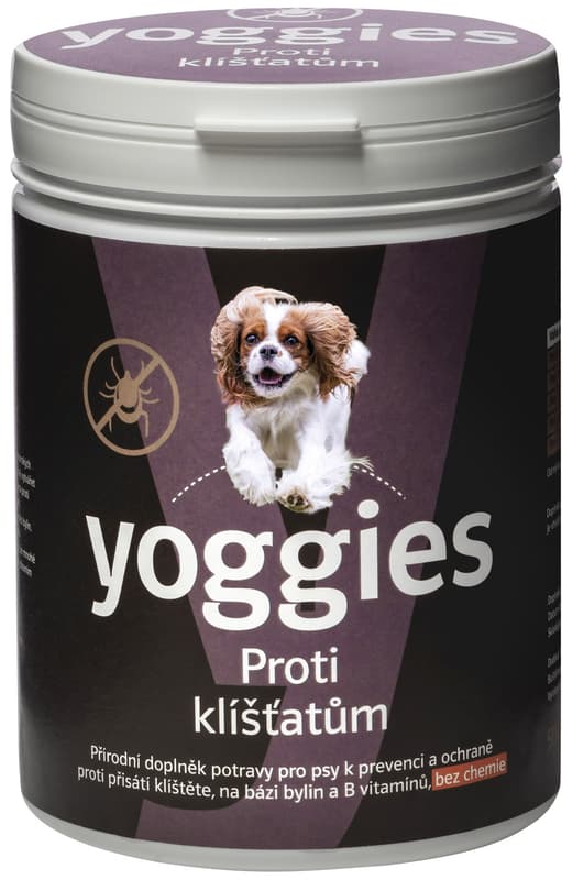 Yoggies Ochrana proti klíšťatům doplněk stravy pro psy