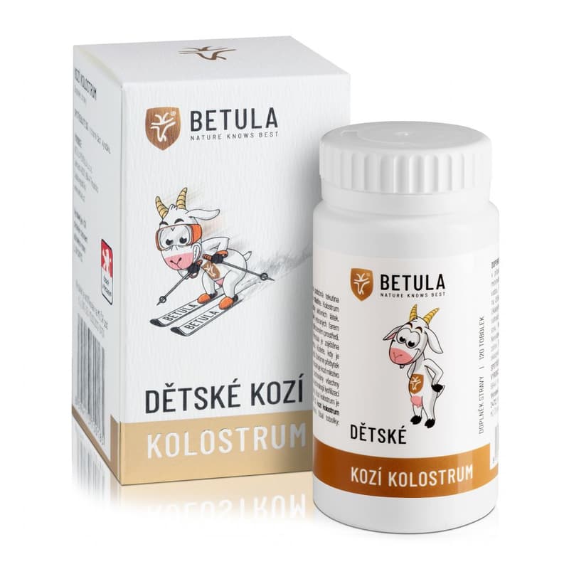 BETULA Dětské kozí kolostrum tob.120