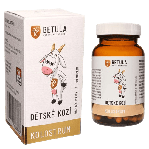 BETULA Dětské kozí kolostrum tob.120