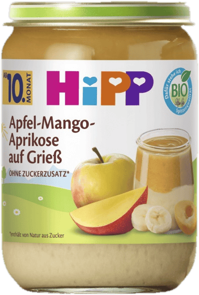 HiPP BIO Krupička s ovocem