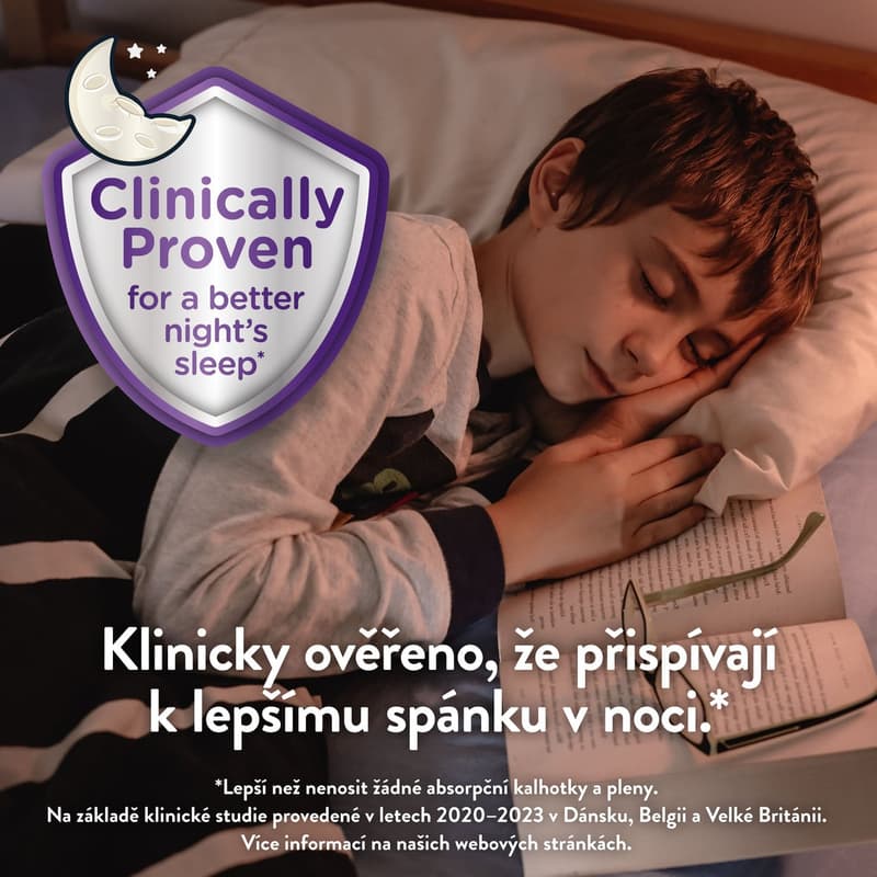 Huggies® DryNites jednorázové kalhotky na noc chlapecké L (30–34 kg)