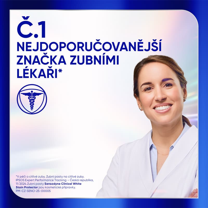 Sensodyne Clinical White Stain Protector zubní pasta