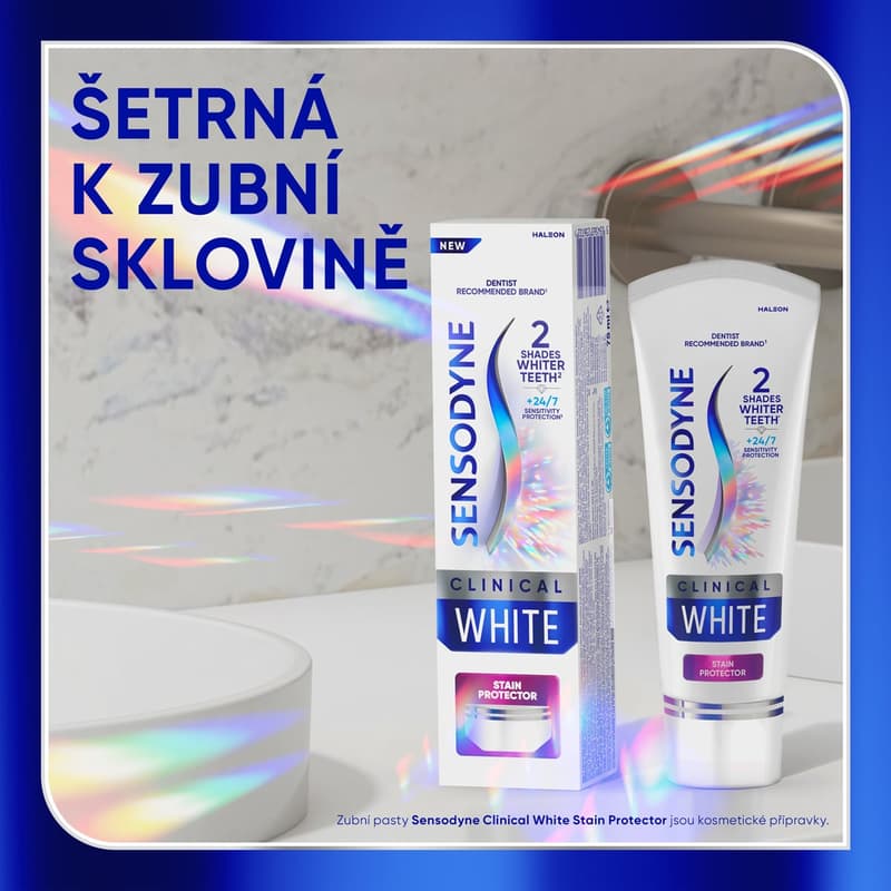 Sensodyne Clinical White Stain Protector zubní pasta