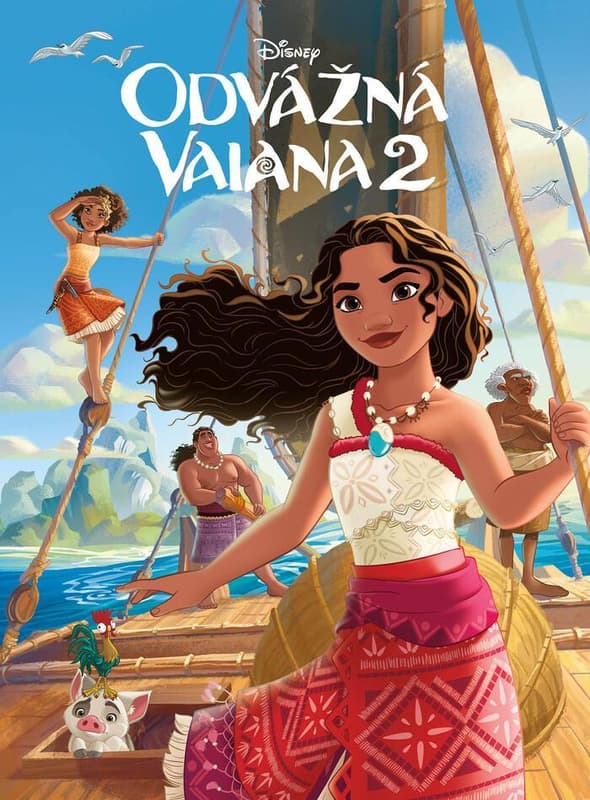 Disney Odvážná Vaiana 2 Příběh podle filmu