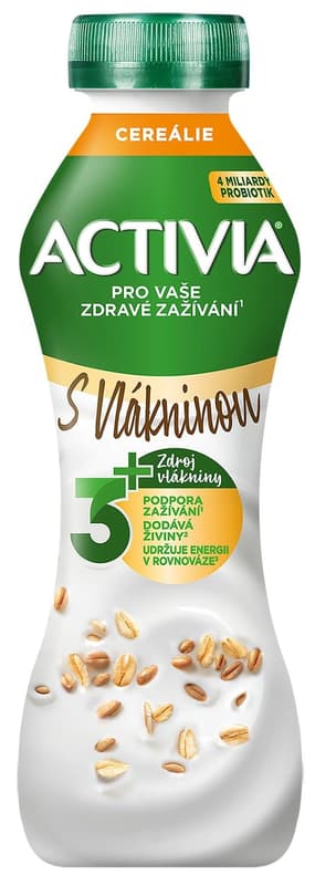 Danone Activia Yoghurt drink cereals