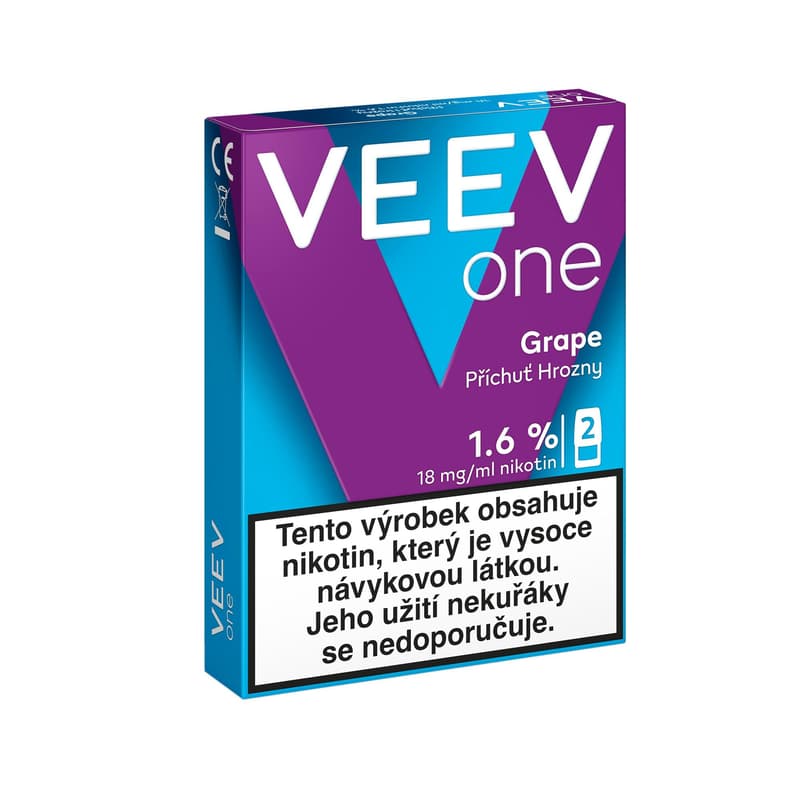 Veev One Grape – 2 e-cigarette pods