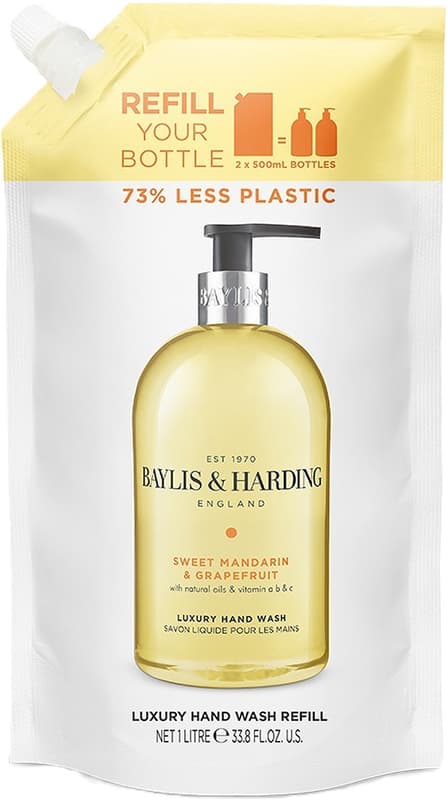 Baylis & Harding Mýdlo mandarinka a grapefruit – náhradní náplň