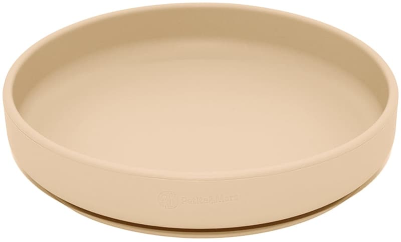 Petite & Mars Take & Match Desert Sand silikonový talíř s přísavkou