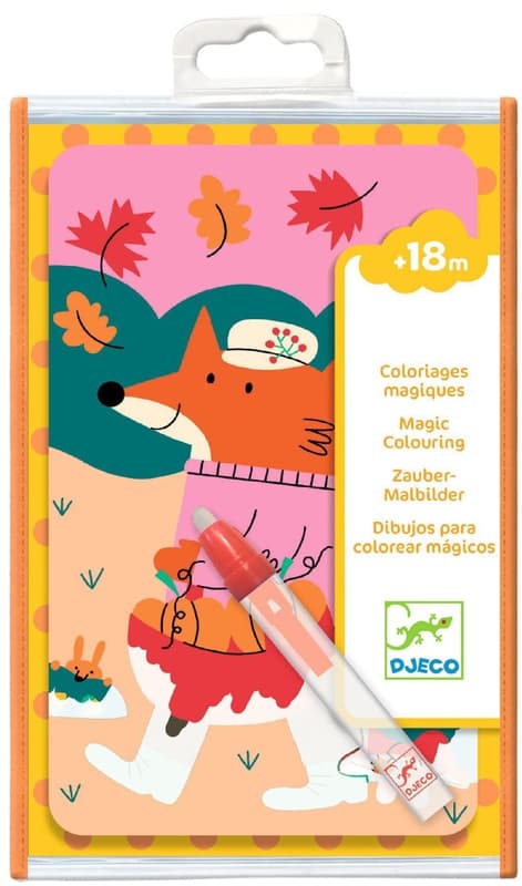 Djeco Water Coloring Book 4 Seasons
