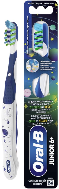 Oral-B Junior zubní kartáček extra měkký 6–12 let