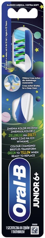 Oral-B Junior zubní kartáček extra měkký 6–12 let
